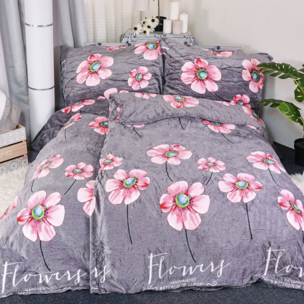 Povlečení mikroplyš Flow140x200/70x90cm 