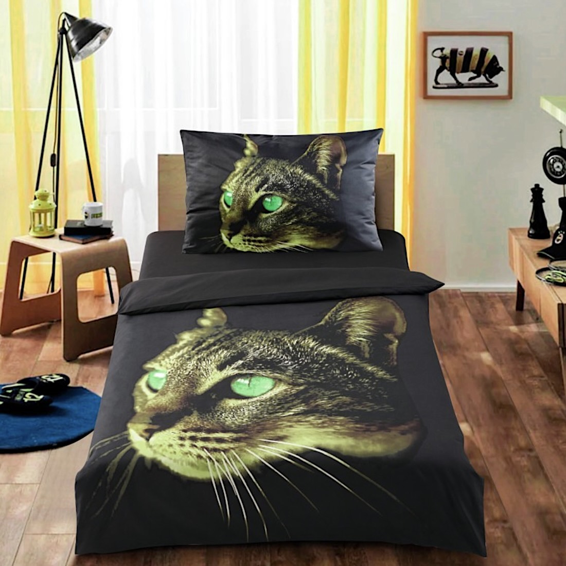 3D povlečení Kočka 