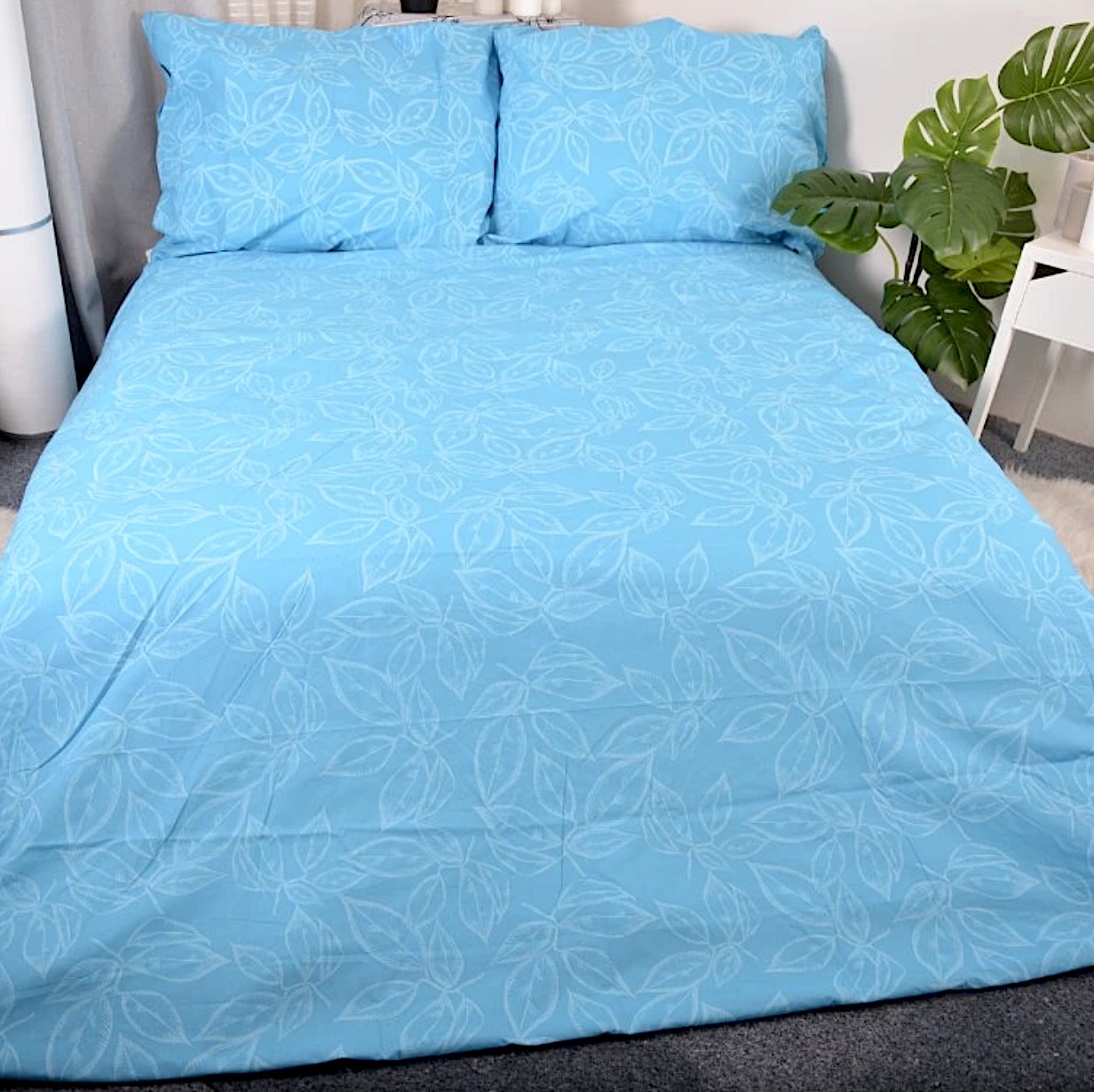 4dílné Ložní povlečení ze 100% hladké bavlny renforcé Floriam 2+2